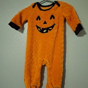 Baby Starters Orange Fleece Outfit